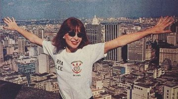 Rita Lee, ícone do rock brasileiro, era torcedora do Corinthians - Reprodução/Twitter