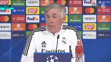 Ancelotti não vai sair do Real Madrid - Reprodução / One Football