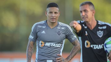 Oito meses afastado, Guilherme Arana indica que retorno está próximo - Pedro Souza / Atlético