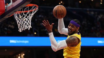 Carmelo Anthony, no Los Angeles Lakers - Getty Images