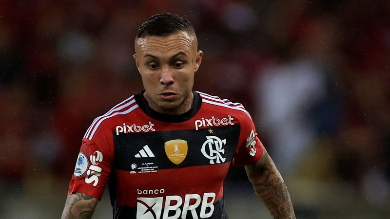 Everton Cebolinha, do Flamengo - Getty Images