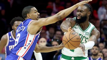 Celtics x 76ers se enfrentam nos playoffs da NBA - Getty Images