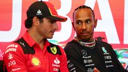 Hamilton tem sido colocado na mira da Ferrari; piloto está em reta final de contrato com a Mercedes - GettyImages
