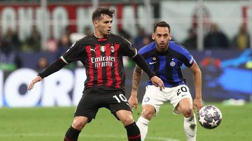 Inter de Milão e Milan se enfrentam em partida válida pela semifinal - GettyImages