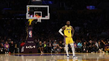 Lakers e Nuggets vão medir forças pelo terceiro jogo da série; LeBron James espera retomada - GettyImages