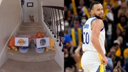 Um 'doguinho vidente' tem mexido com o confronto entre Lakers x Warriors - Instagram/GettyImages