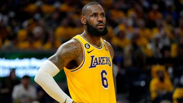 LeBron James mandou um recado para os Lakers após a derrota para os Warriors na NBA - GettyImages