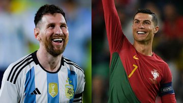 Messi e Cristiano Ronaldo estão entre os atletas mais bem pagos do mundo - Getty Images
