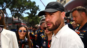 Neymar agitou o final de semana da Fórmula 1 - GettyImages