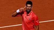 Novak Djokovic em Roland Garros - Getty Images
