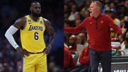 Michael Malone atacou os Lakers novamente após vitória dos Nuggets na NBA - GettyImages