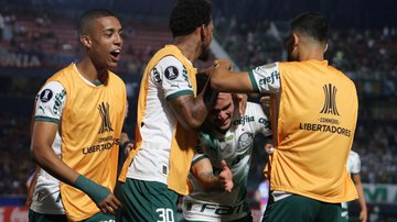 Palmeiras vence Cerro Porteño fora de casa e encaminha vaga no mata-mata - GettyImages