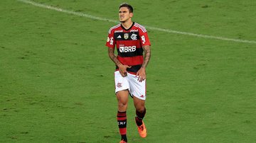 Pedro tem lesão na coxa e vira dúvida para enfrentar o Fluminense - Getty Images
