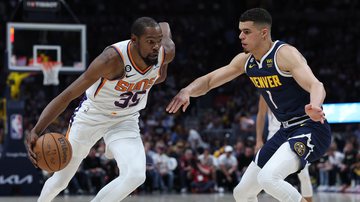 Denver Nuggets bate Phoenix Suns na NBA - Getty Images