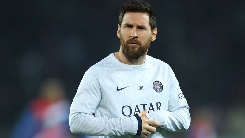 PSG e Clermont se enfrentam pelo Campeonato Francês e a partida pode marcar o adeus de Messi no clube parisiense - GettyImages