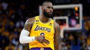 LeBron James, do Los Angeles Lakers, na NBA - Getty Images