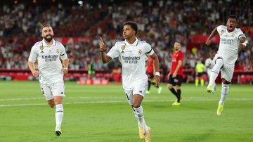 Vini Jr brilha e Rodrygo abre o placar para o Real Madrid na decisão - Getty Images