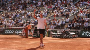 Thiago Wild faz história e iguala marca de Guga em Roland Garros - GettyImages