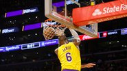 LeBron James fez história com uma cesta que chamou atenção antes de Warriors x Lakers - GettyImages