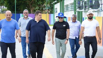A Secretaria Municipal de Infraestrutura de Manaus realiza uma série de obras de construção de complexos esportivos - Dhyeizo Lemos/Semcom