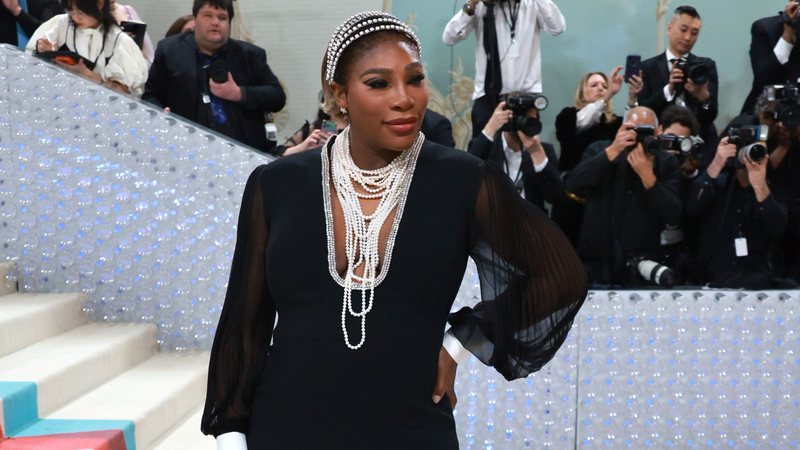 Serena Williams em seu look para o Met Gala 2023 - Getty Images