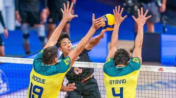 Brasil força tie-break, mas é derrotado pelo Japão na Liga das Nações - FIVB/ Divulgação