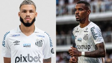Após ficarem de fora do treino do Santos, Nathan e Lucas Pires terão os seus respectivos casos analisados pela direção alvinegra - Reprodução/Santos FC