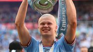 Haaland, campeão da Premier League com o Manchester City - Getty Images
