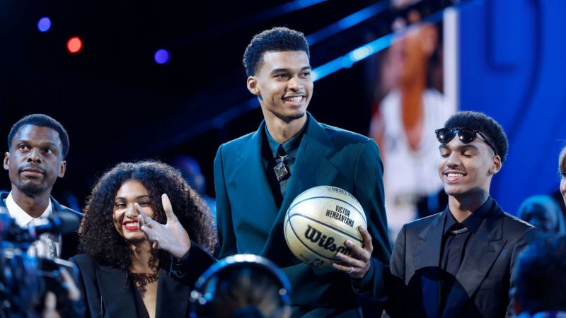 Na noite da última quinta-feira, 22, o Draft da NBA 2023 foi realizado e confirmou as expectativas de todos os fãs de basquete - GettyImages