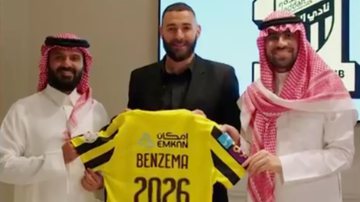Conheça o Al-Ittihad, novo time de Benzema - Reprodução Twitter