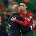 Roberto Martínez se preocupa com Cristiano Ronaldo: “Estamos atentos” - Getty Images