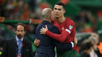 Roberto Martínez se preocupa com Cristiano Ronaldo: “Estamos atentos” - Getty Images