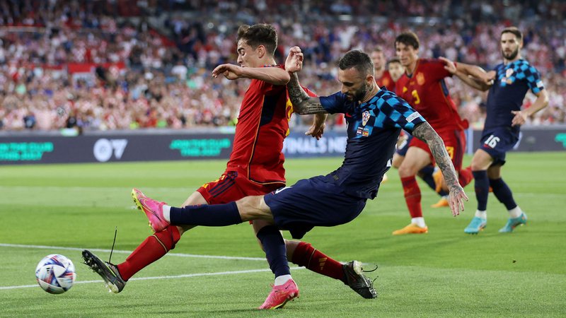 Croácia x Espanha na final da UEFA Nations League - Getty Images