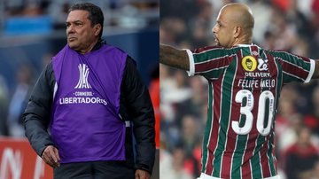 Felipe Melo e Corinthians viraram memes durante a última rodada da Libertadores - Rodrigo Coca/Agência Corinthians e GettyImages