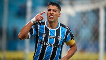 O futuro de Suárez no Grêmio e no futebol voltou à tona na última quinta-feira, 22, após mais um show do uruguaio - Lucas Uebel / Grêmio