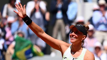 Bia Haddad Maia bateu recorde para o tênis brasileiro em Roland Garros - GettyImages