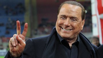 Silvio Berlusconi, ex-presidente do Milan e ex-primeiro-ministro da Itália - Getty Images