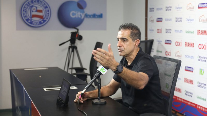 Renato Paiva, técnico do Bahia - Felipe Oliveira/EC Bahia/Flickr