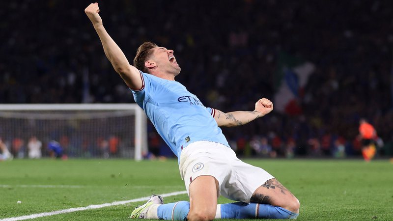 Champions League: Stones celebra título inédito do Manchester City - GettyImages
