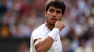 Carlos Alcaraz e Novak Djokovic realizaram um duelo histórico em Wimbledon 2023 durante este domingo, 16 - GettyImages