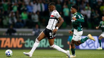 Arboleda, zagueiro do São Paulo, reviveu as polêmicas que enfrentou com o Palmeiras durante 2019 - GettyImages