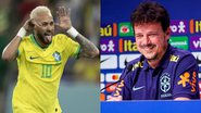 Fernando Diniz, técnico interino da seleção brasileira, elogiou Neymar Jr. - Divulgação Lucas Figueiredo e Rodrigo Ferreira / CBF