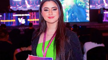 Bruna Bizinha comandou a arena gamer na Expo Itaguaí - Divulgação