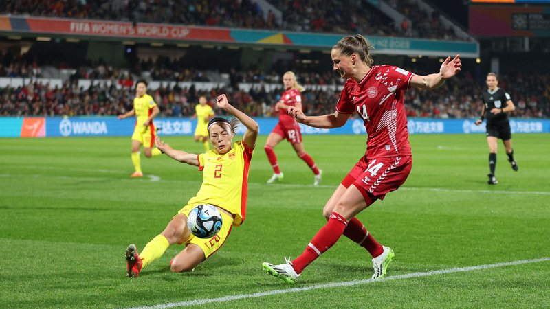 Dinamarca x China na Copa do Mundo Feminina 2023 - Getty Images