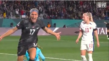 Nova Zelândia x Noruega na Copa do Mundo 2023 - Reprodução/Youtube/CazéTV
