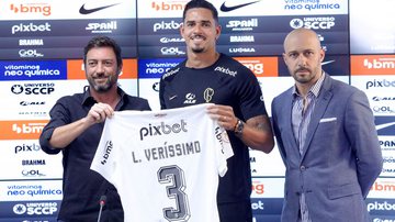Corinthians apresenta Lucas Veríssimo - Agência Corinthians / Rodrigo Coca