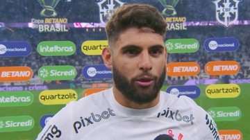 Yuri Alberto desencantou com a camisa do Corinthians na Copa do Brasil e já pensa no São Paulo - Reprodução / SporTV