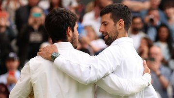 Após derrota em Wimbledon, Djokovic fala sobre Alcaraz: “Não esperava...” - Getty Images