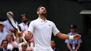 Djokovic perdeu a paciência durante a final contra Alcaraz em Wimbledon; sérvio perdeu o quarto game do quinto set - GettyImages