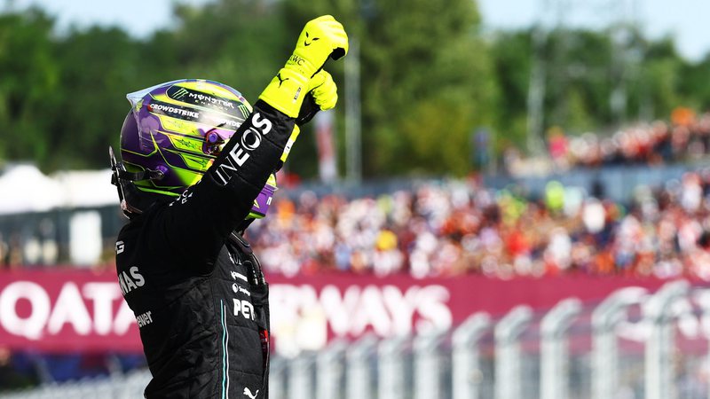 Lewis Hamilton ocupará a primeira posição no grid do GP da Hungria - Getty Images